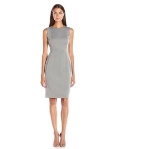 Calvin Klein Gray Midi Dress
